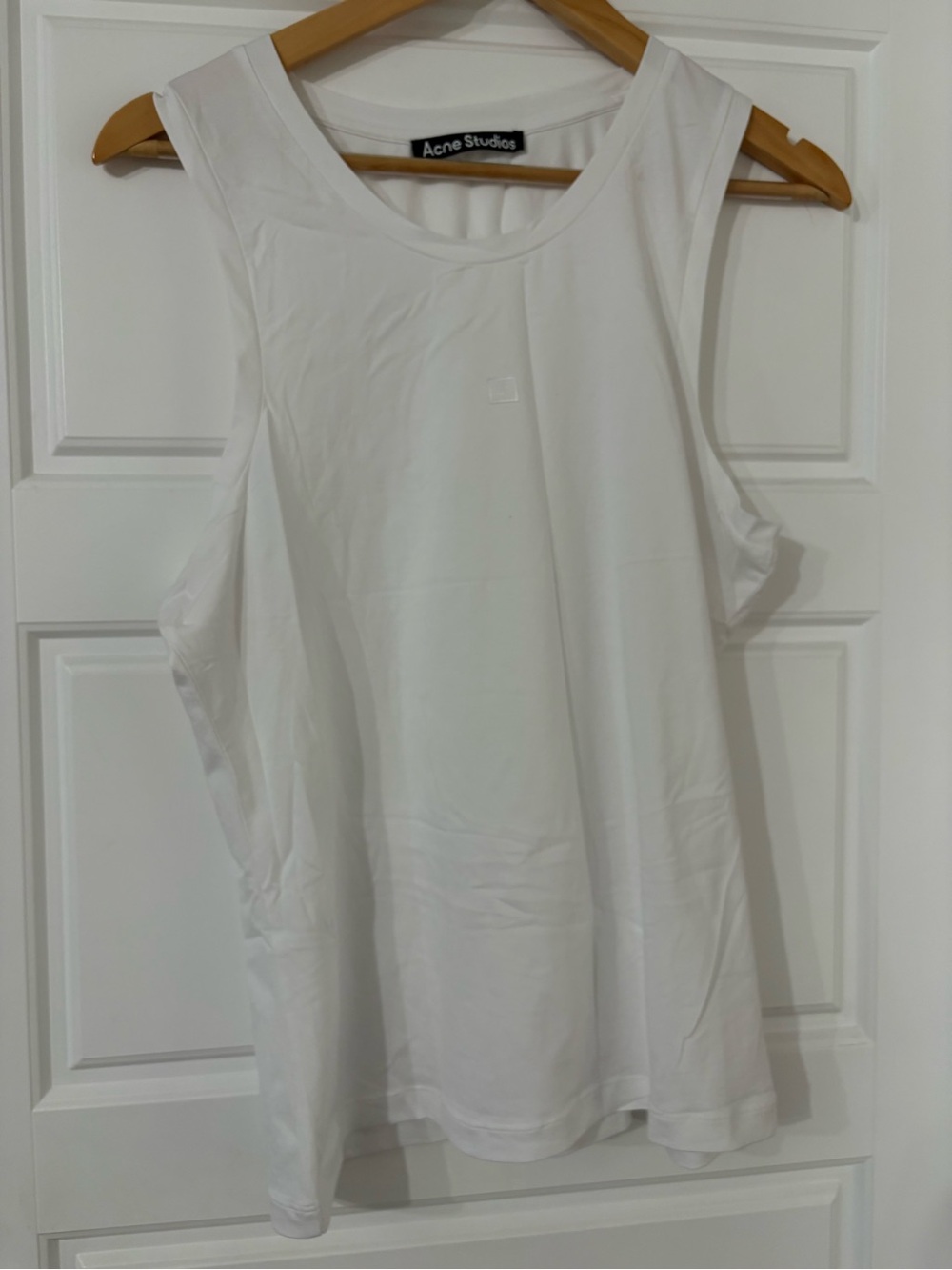 Acne Studios White Tank Top